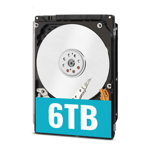Pre-Installed 6TB HDD Upgrade