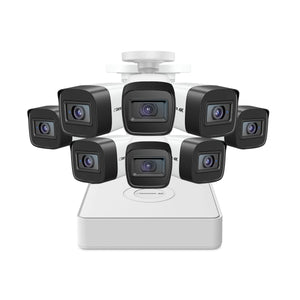 4K Ultra HD Wired 8 Channel Security System with 8 Cameras (Certified Open Box)