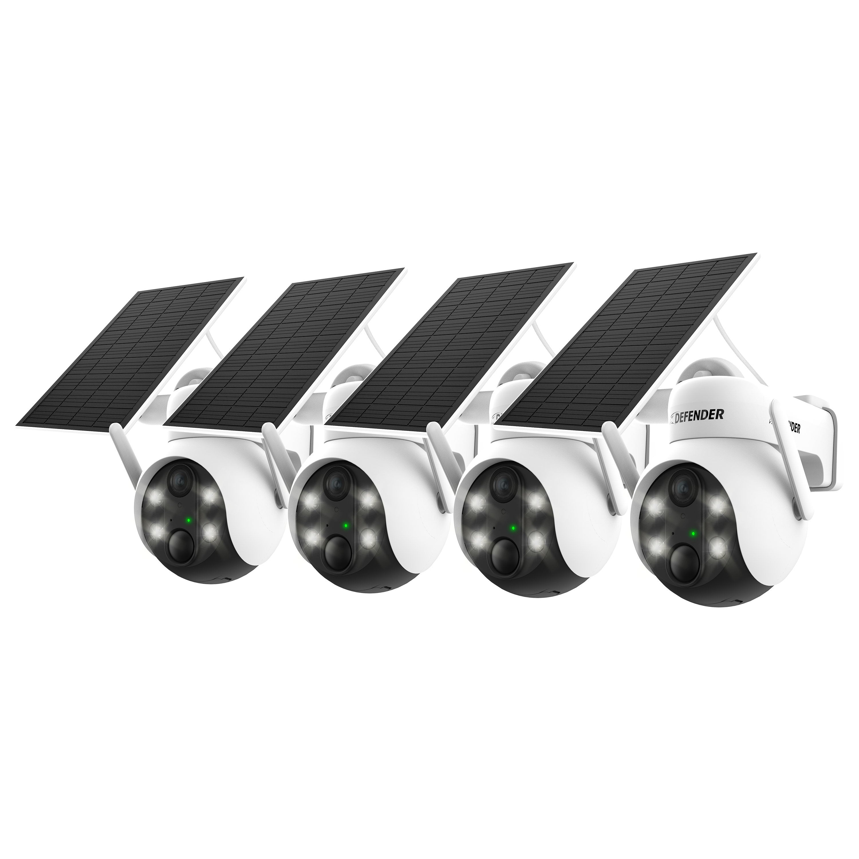 Solar Powered 4K AI EverWatch PTZ Wireless Camera with 3W Solar Panel,