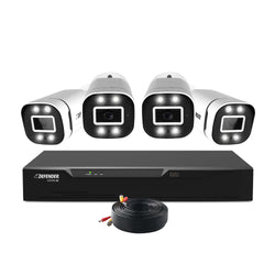 EXCLUSIVE BUNDLE: 4K Vision AI Ultra HD Wired DVR System with 4 Cameras