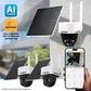 4G Solar Powered 2K+ AI Frontier PTZ Wireless Security Camera, 2 pc