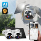 Solar Powered 4K AI Guard Ultra-Charge PTZ Wireless Security Camera with AOV, 2 Pack