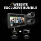 EXCLUSIVE BUNDLE: PHOENIXHD Non-WiFi. Security System with 10.1” HD Monitor & 2 Cameras