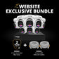 EXCLUSIVE BUNDLE: AI POWERED Sentinel Pro Turret 4K Wired 8CH NVR PoE System, 8 Metal Cameras & 1TB