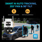 AI POWERED Guard Pro 3K PLUS Dual Lens PTZ Wi-Fi 6 Plug-in Security Camera with 64GB SD Card, 4 Pack