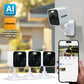 Defender GO 2K AI POWERED Plug-in Power Indoor/Outdoor Home, Business, Baby & Pet  Camera, 3 Pack