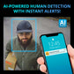 AI POWERED Sentinel 4K Ultra HD Wired 8 Channel PoE NVR  Security System, 6 Metal Cameras &  1TB HDD
