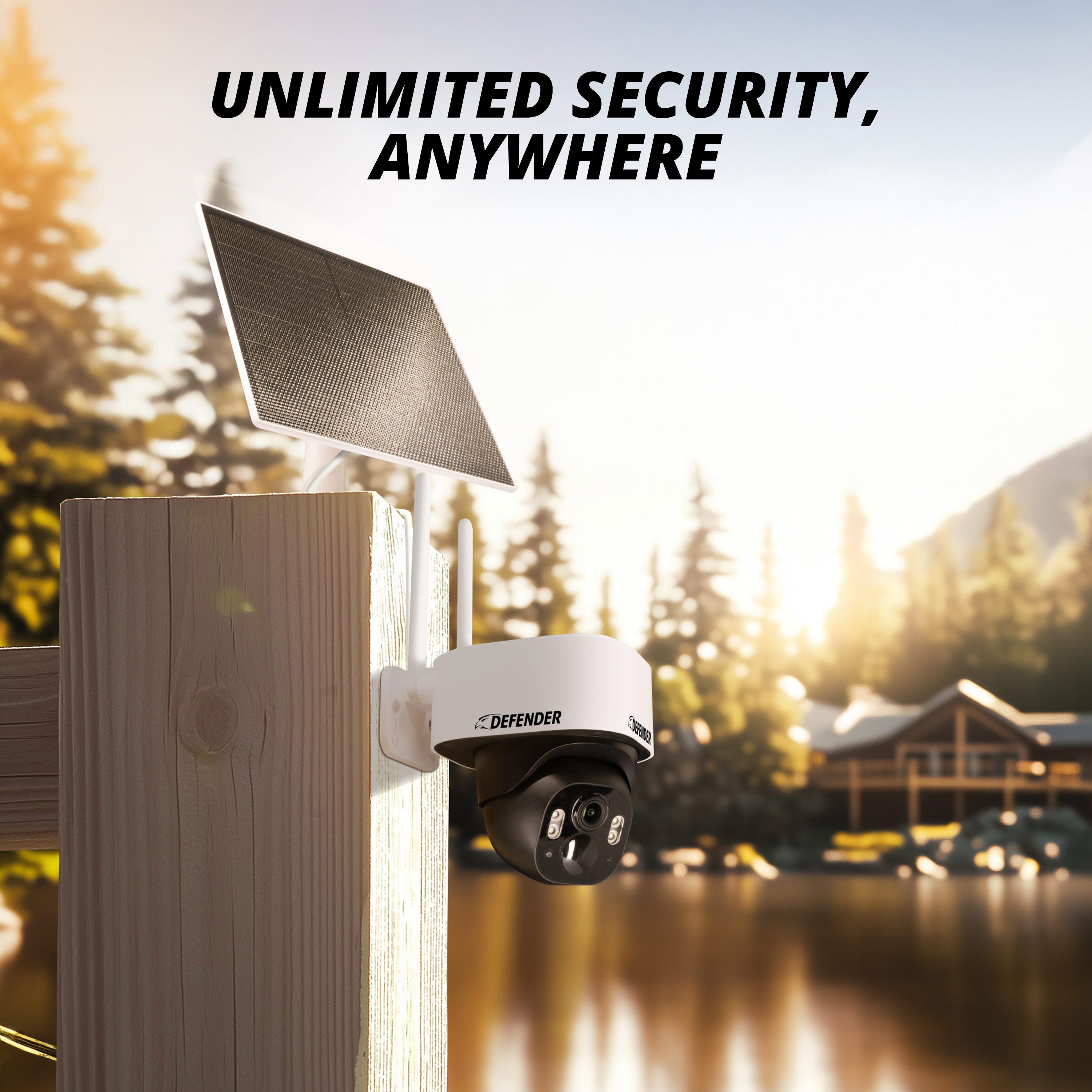 4G Solar Powered 2K+ AI Frontier PTZ Wireless Security Camera