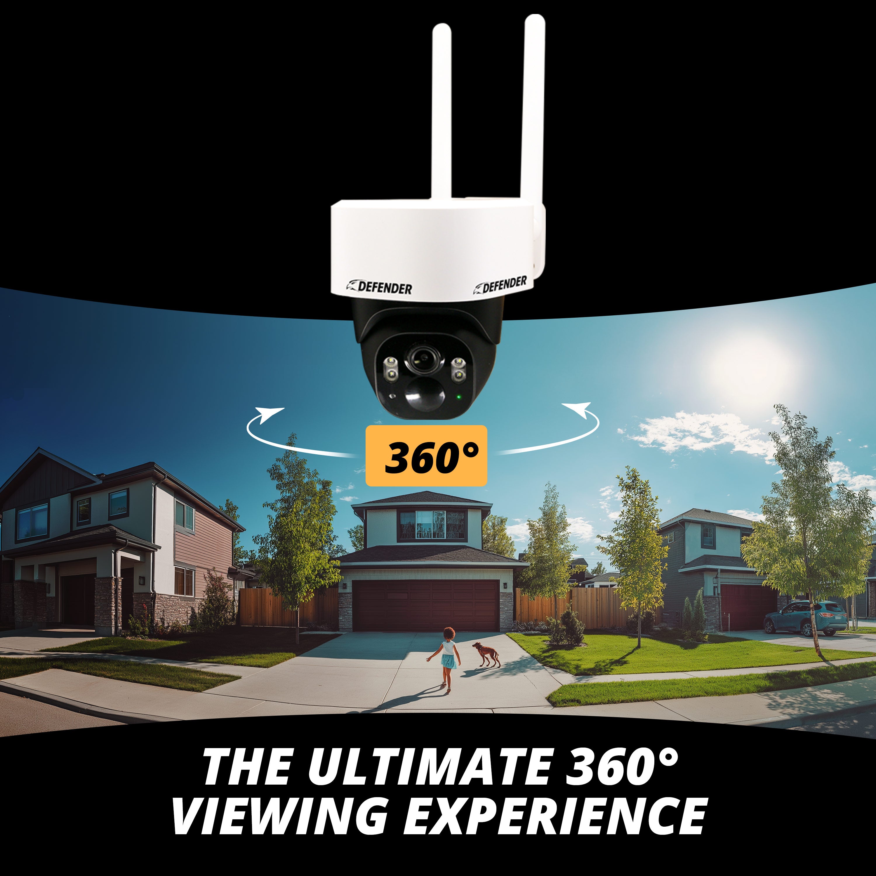 4G Solar Powered 2K+ AI Frontier PTZ Wireless Security Camera