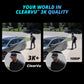 AI POWERED 3K+ Guard WIFI Tri-Lens PTZ Security Camera, 2 pc