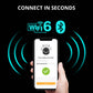 AI POWERED 4K Everwatch PTZ 360° Wi-Fi Plug-in Power Security Camera with 64GB SD Card, 2 Pack