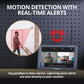 PHOENIXHD Non-WiFi Plug-in Power Security System with 10.1” HD Monitor & 2 Cameras