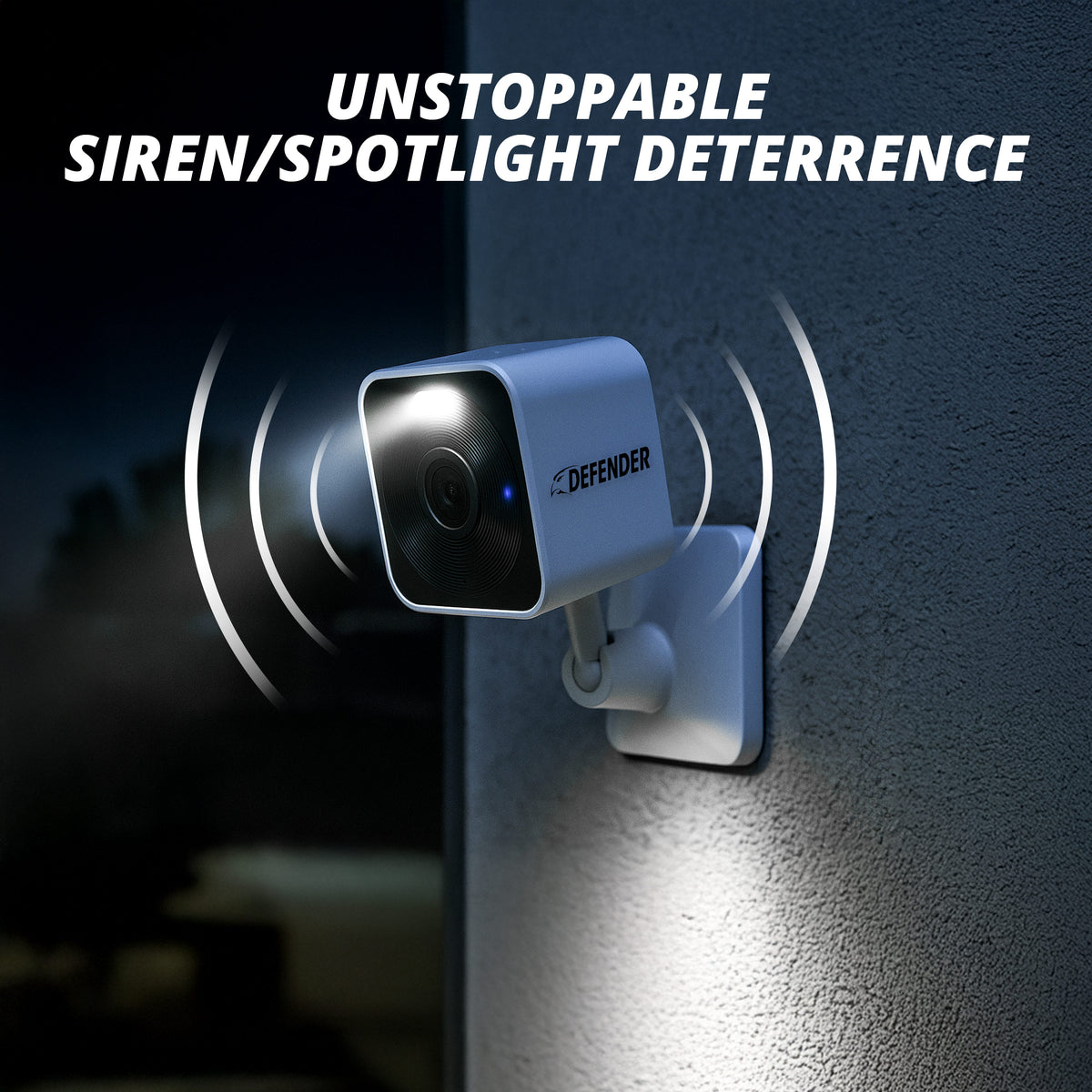 Defeder Camera Defender GO 2K AI POWERED WiFi Indoor/Outdoor Home, Business, Pet, Bab