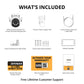 AI POWERED 4K Everwatch PTZ 360° Wi-Fi Plug-in Power Security Camera