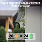 Solar Powered 4K AI EverWatch Wireless Security Camera, 3W Solar Panel