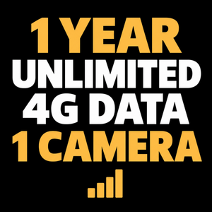 1 Year Unlimited 4G Data for 1 Camera