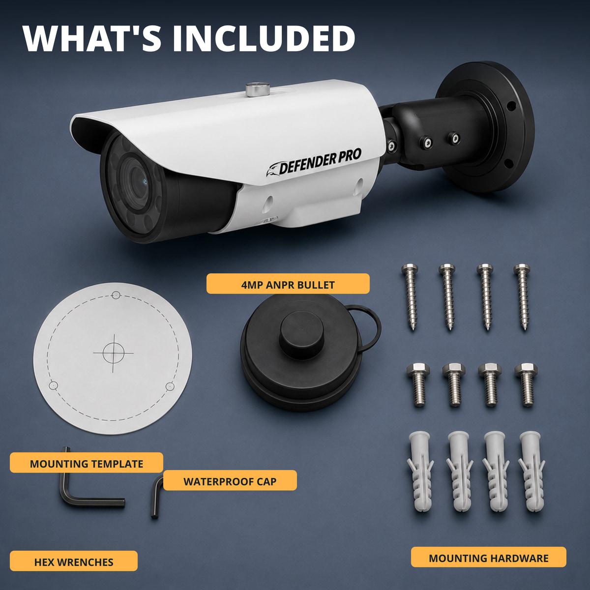 Defender Pro 4MP ANPR bullet gallery image 9