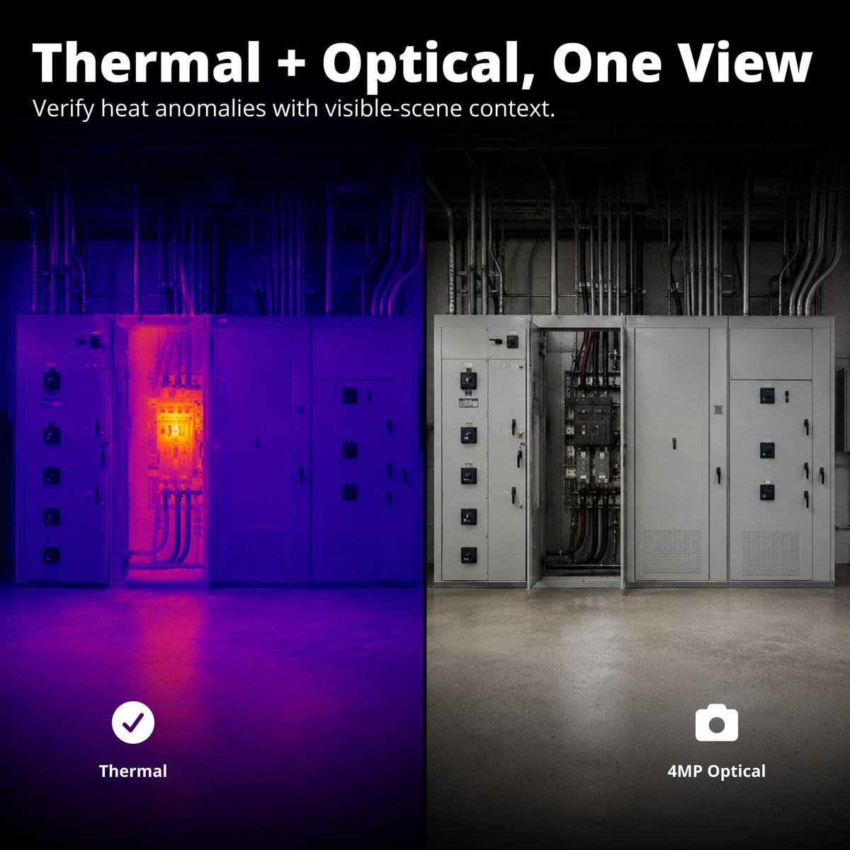 Defender Pro 4MP thermal turret gallery image 2