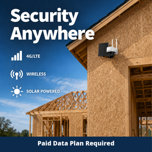 Security Anywhere - 4G LTE Wireless Solar Powered