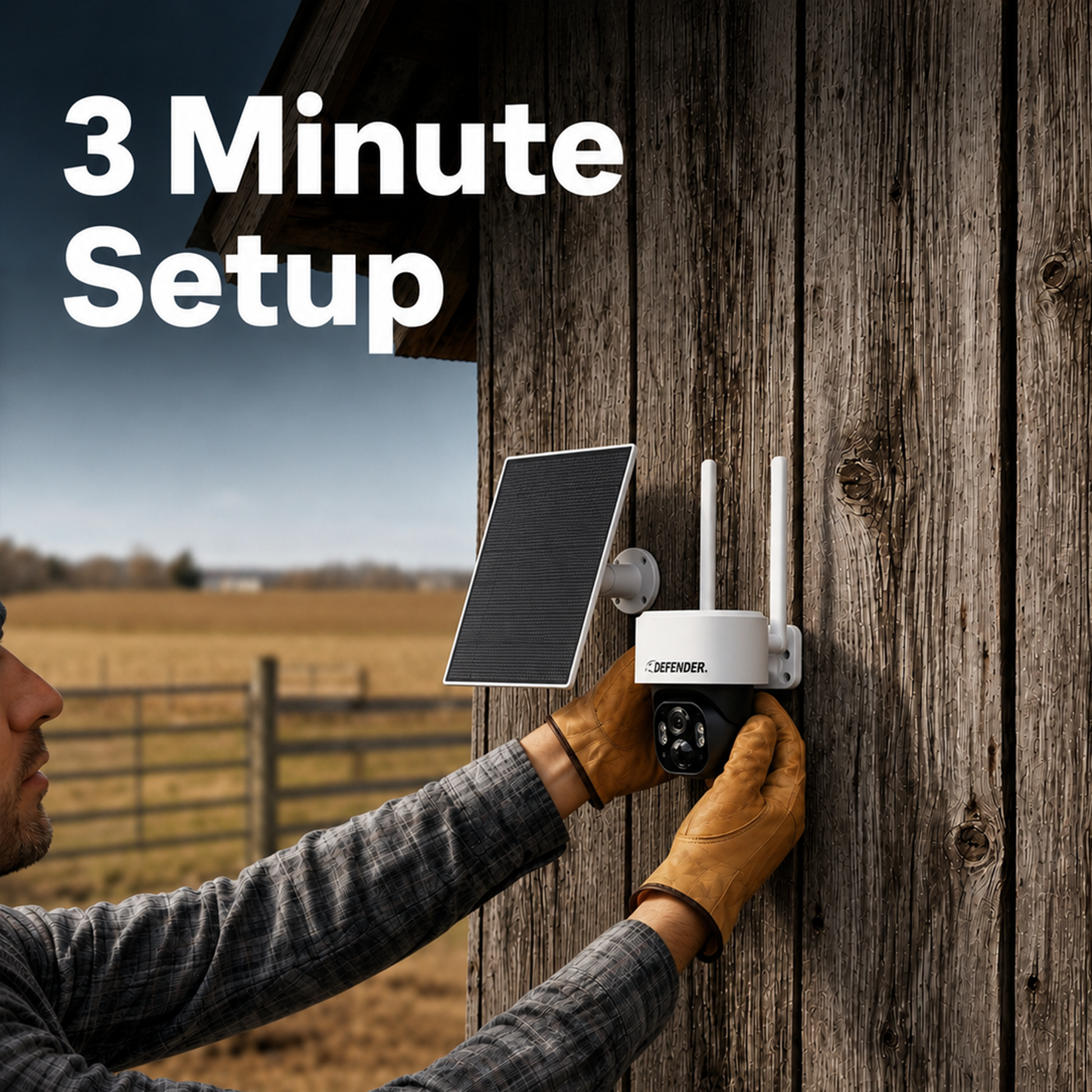 3 Minute Setup