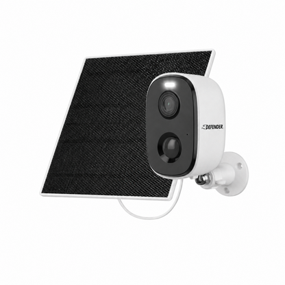 Defender AI GO 24/7 Recording 2.5K Wireless Camera with Solar Panel