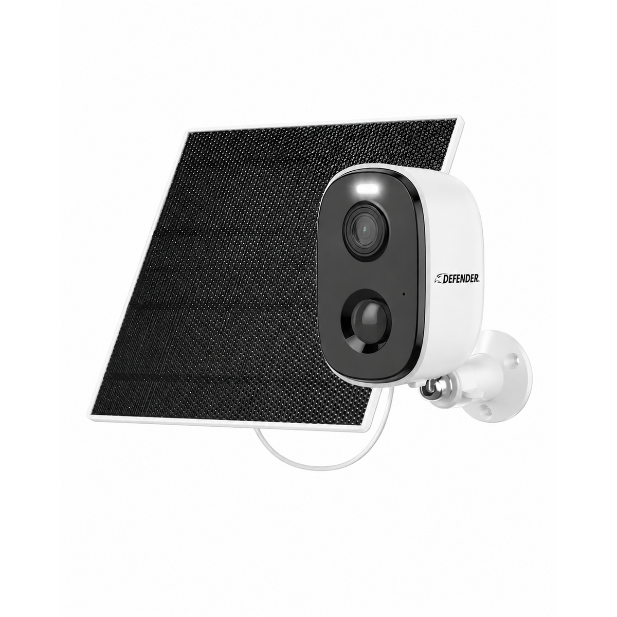 Defender AI GO 24/7 Recording 2.5K Wireless Camera with Solar Panel