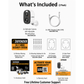 Defender AI GO 24/7 Recording 2.5K Wireless Camera, 2 Pack