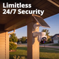 Solar Powered 4K AI Guard Ultra-Charge PTZ Wireless Security Camera with AOV, 2 Pack
