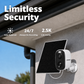 Defender AI GO 24/7 Recording 2.5K Wireless Camera with Solar Panel, 2 PackSolar Panel, 2 Pack