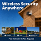 4G Solar Powered 2K+ AI Frontier PTZ Wireless Security Camera