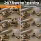 Defender AI GO 24/7 Recording 2.5K Wireless Camera, 4 Pack