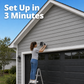 Defender AI GO 24/7 Recording 2.5K Wireless Camera with Solar Panel, 2 PackSolar Panel, 2 Pack