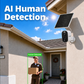 Defender AI GO 24/7 Recording 2.5K Wireless Camera with Solar Panel, 2 PackSolar Panel, 2 Pack