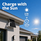 Defender AI GO 24/7 Recording 2.5K Wireless Camera with Solar Panel, 2 PackSolar Panel, 2 Pack