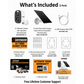 Defender AI GO 24/7 Recording 2.5K Wireless Camera with Solar Panel, 2 PackSolar Panel, 2 Pack