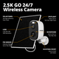 Defender AI GO 24/7 Recording 2.5K Wireless Camera with Solar Panel