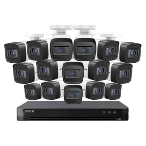 4K Ultra HD Wired 16 Channel Security System with 16 Cameras