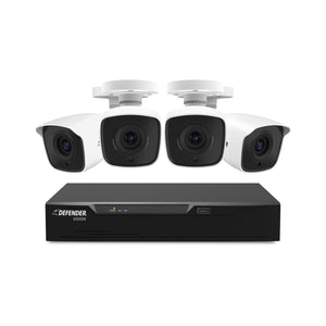 4K Vision Ultra HD Wired 4 Channel DVR Security System with 4 Cameras