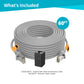 Sentinel 4K A 60ft. Ethernet Cable and Coupler