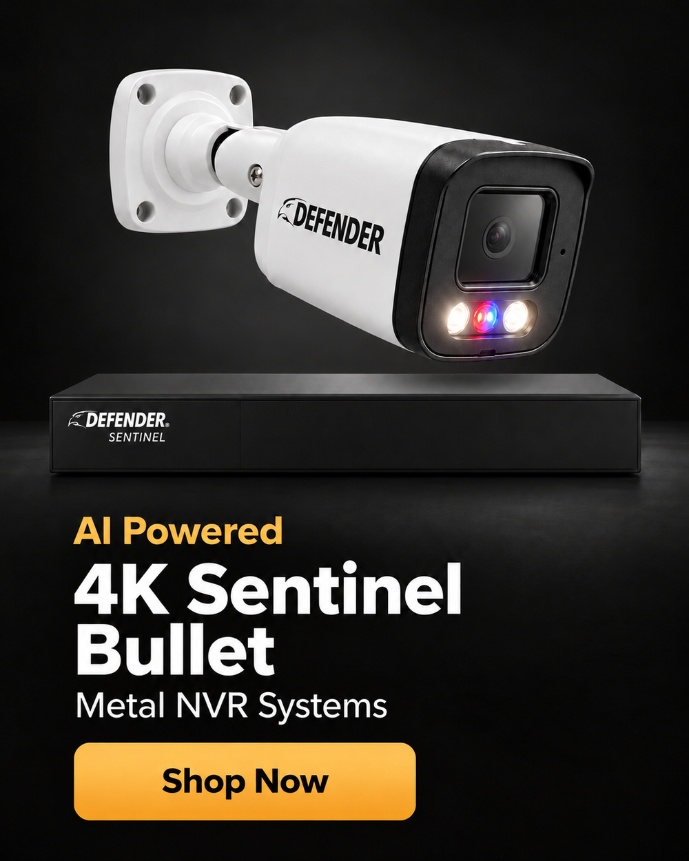 4K Sentinel Bullet NVR Systems