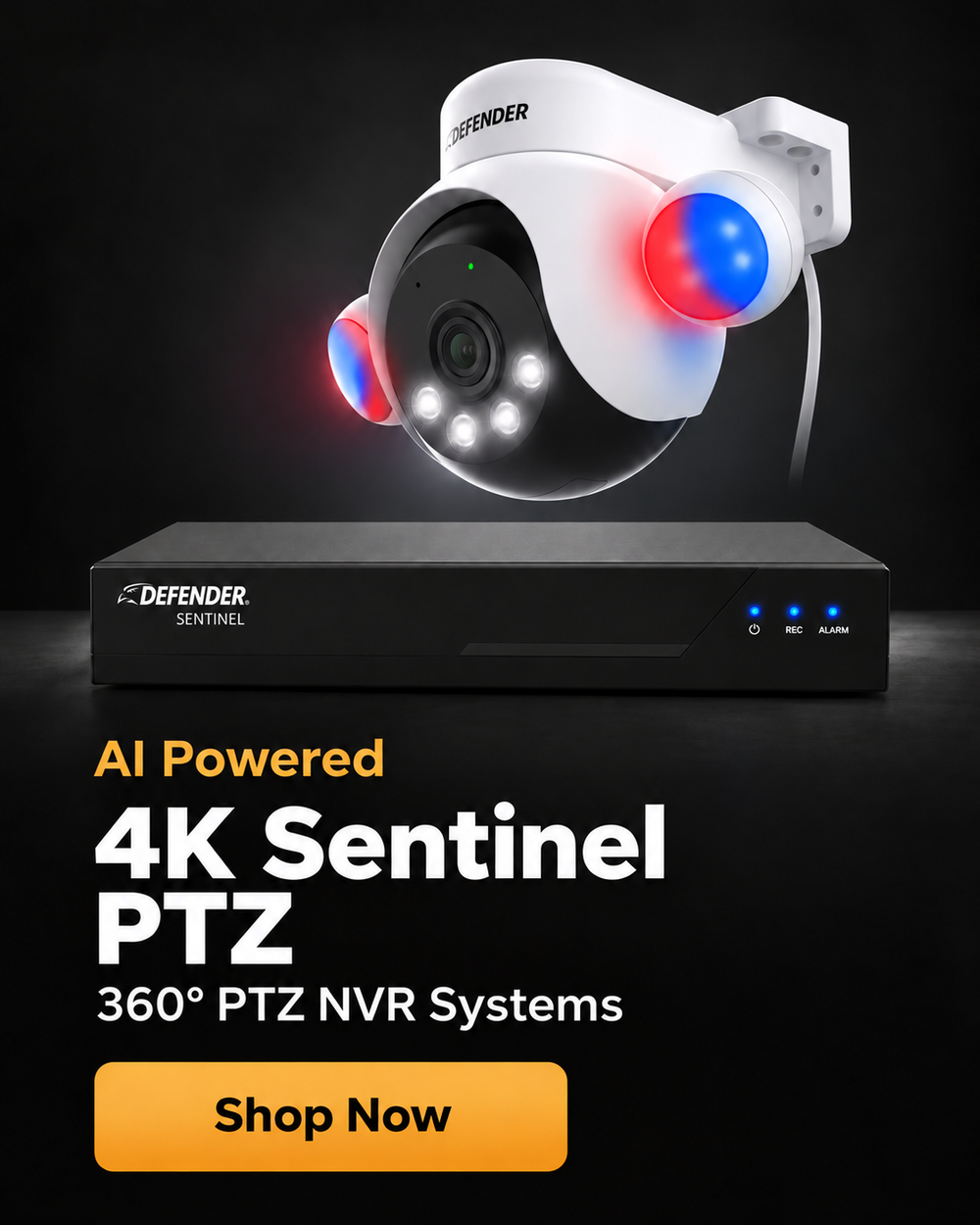 4K Sentinel PTZ NVR Systems