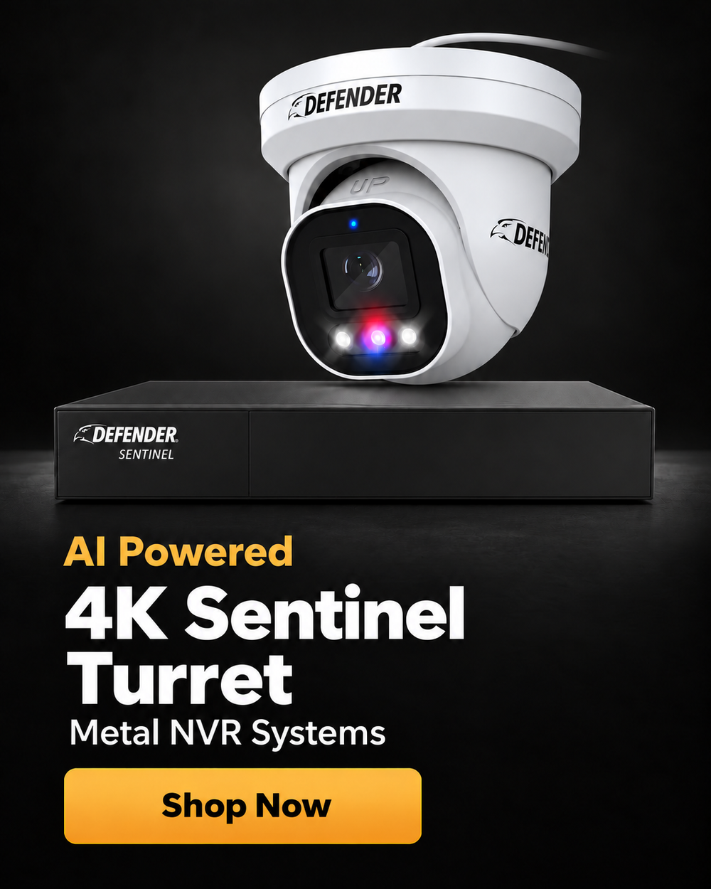 4K Sentinel Turret NVR Systems