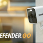 Defender GO 2K AI POWERED WiFi Indoor/Outdoor Home, Business, Pet, Baby Security Camera