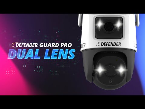 AI POWERED Guard Pro 3K PLUS Dual Lens PTZ Wi-Fi 6 Plug-in