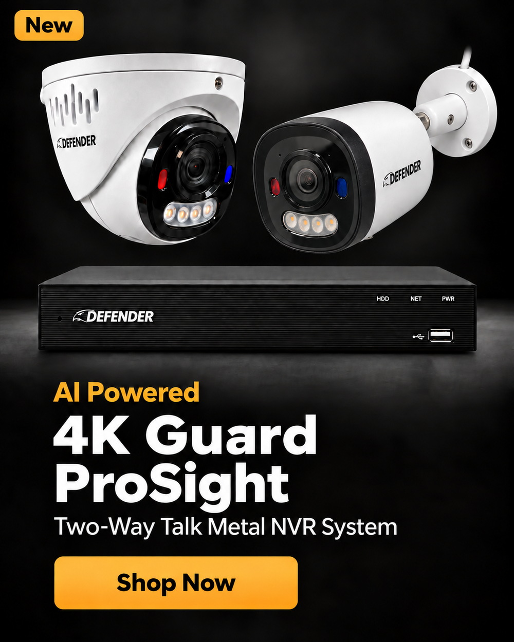 4K Guard ProSight security systems