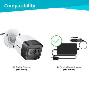 4K Ultra HD Wired Additional Security Camera