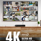 4K Vision Ultra HD Wired DVR System with 16 Cameras