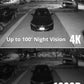 4K Vision Ultra HD Wired 8 Channel DVR Security System with 8 Cameras