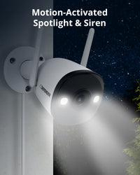 Guard Pro 2K WiFi. Plug-In Power Security Cameras, 2 Pack