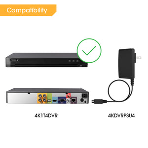 4K 4 Channel DVR Power Supply [Model A]